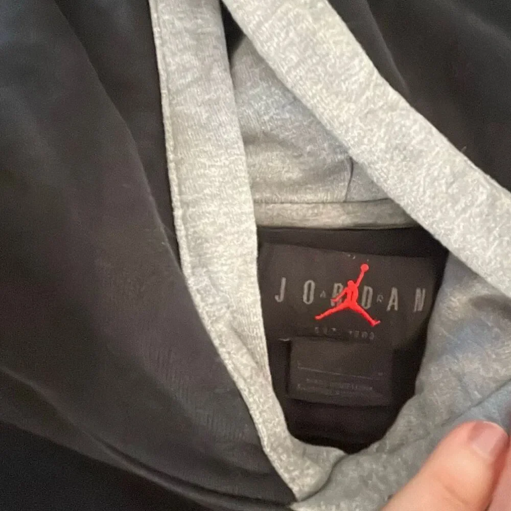 Michael Jordan black white gray hoodie sweatshirt mens hoodie. Size s